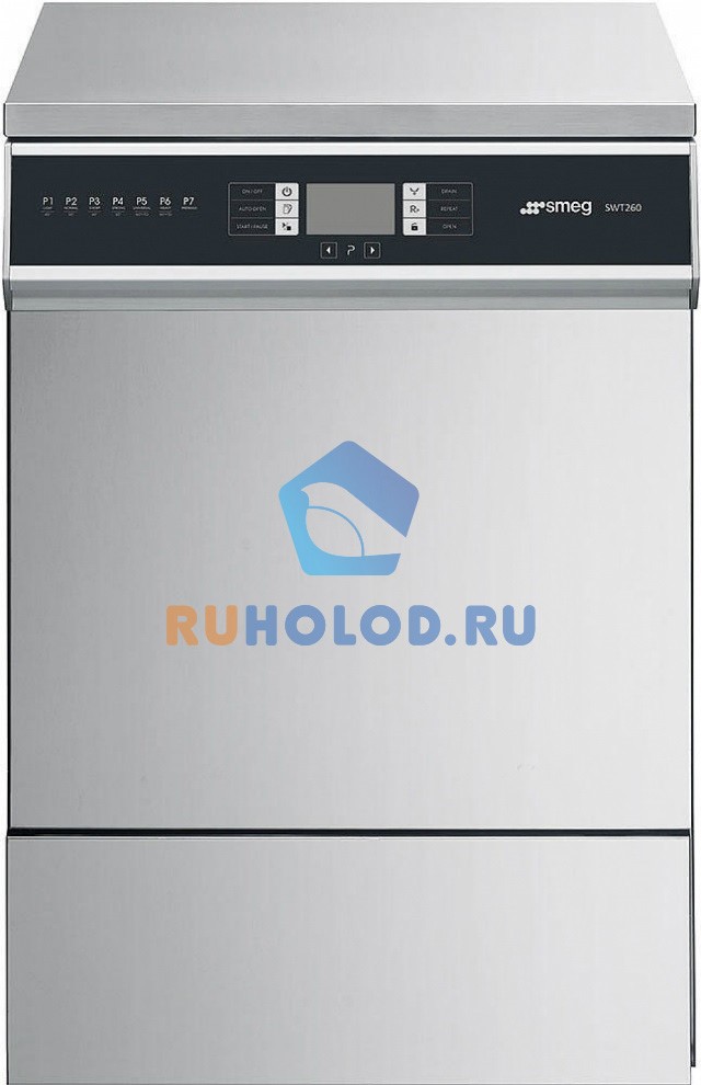 Фронтальная посудомоечная машина с термодезинфекцией SMEG SWT260D-1