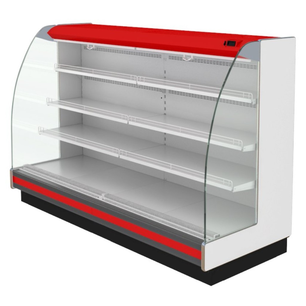 Горка пристенная витрина МХМ Варшава 160/94  ВХСнп-2,5 (без боковин, ТРВ, вентиль соленоидный)