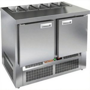 Стол холодильный для салатов HiCold SLE1-11GN (1/3) О без крышки