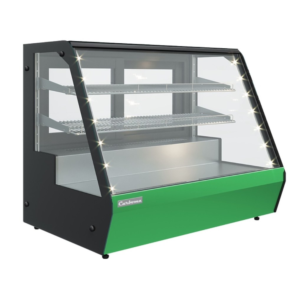 Витрина холодильная настольная Carboma A59 N 0,7-1 (фронт стандартный цвет)