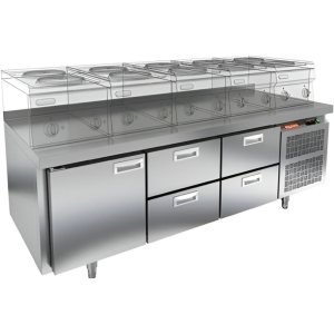 Стол охлаждаемый HiCold SN 122/TN LT под тепловое оборудование