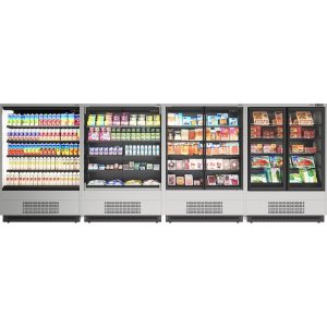 Горка холодильная Carboma FC20-07 VM 1,9-2 (версия 2.0) (ночная шторка) (9006-9005) - Изображение 4