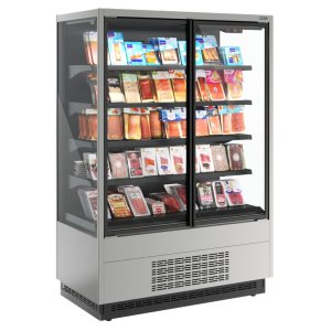 Горка холодильная Carboma FC20-07 VV 1,3-1 STANDARD фронт X1 (версия 2.0) (0430)