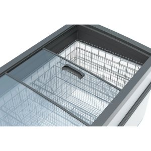 Ларь-бонета морозильная/холодильная Frostor UF 1900 ВЕT серая торцевая с делителями - Изображение 2