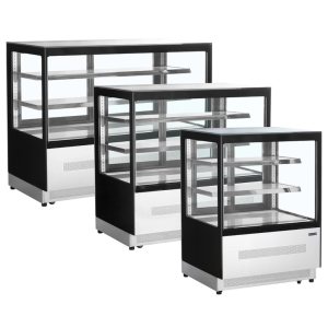 Витрина кондитерская TEFCOLD LPD1500F/BLACK черная/нерж - Изображение 5