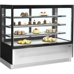 Витрина кондитерская TEFCOLD LPD1503F/BLACK черная/нерж - Изображение 4