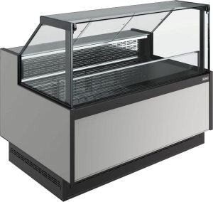 Морозильная витрина Carboma GC110 SL1,25-1 без боковин (версия 2.0) (цвет по схеме стандарт)
