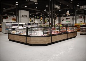 Морозильная витрина Carboma GC110 SL 1,5-1 с боковинами (версия 2.0) (9006-0430) - Изображение 2