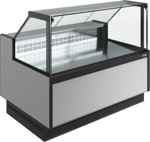 Витрина холодильная Carboma GC110 VM 1,25-1 с боковинами (версия 2.0) (9006-0430)