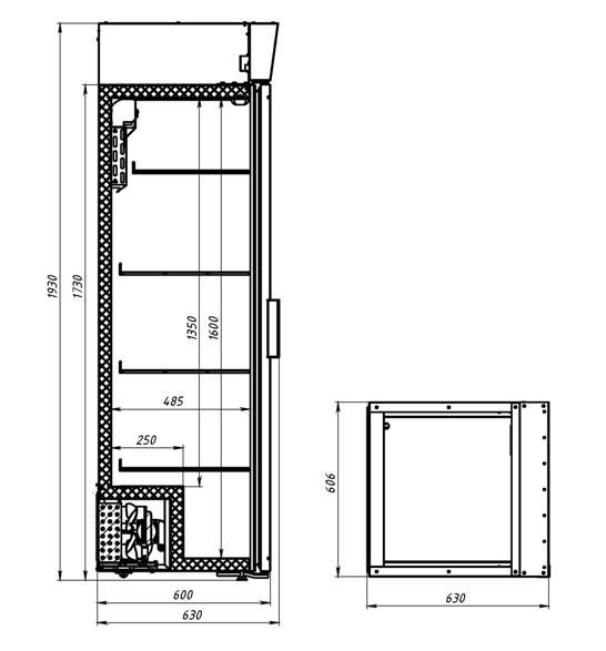 Шкаф холодильный Polair DM 104c-Bravo - Изображение 5