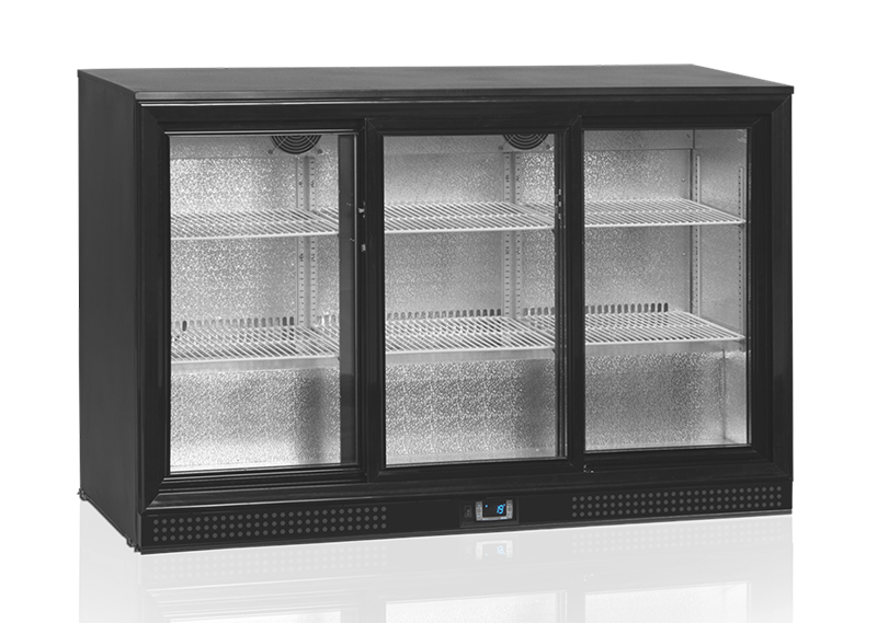 Шкаф холодильный TEFCOLD DB300S-3 барный черный