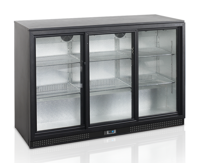 Шкаф холодильный TEFCOLD BA30S-3 барный черный