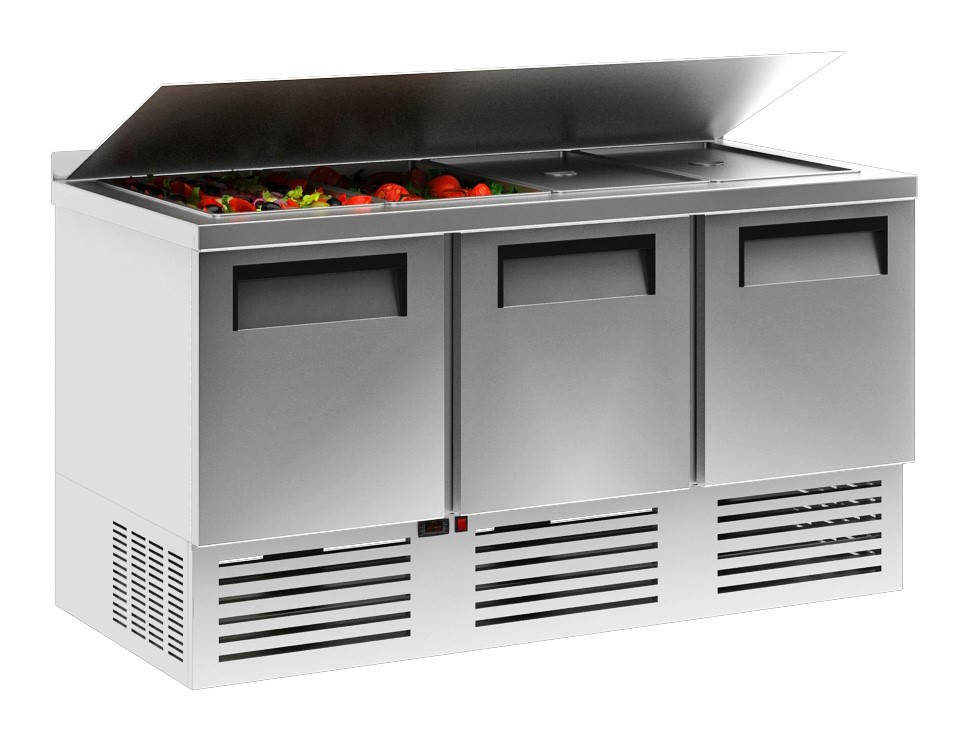 Холодильный стол для приготовления салатов Carboma T70 M2salGN-2 0430