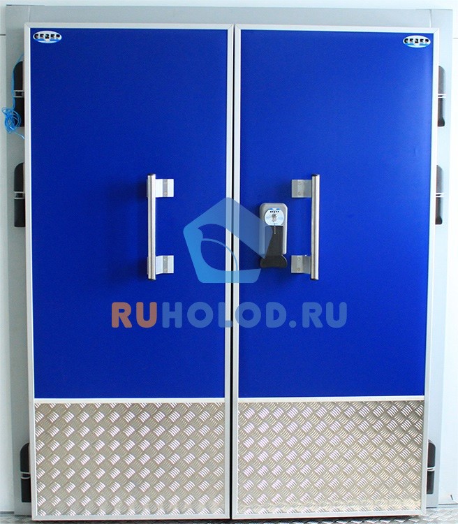 Дверь холодильная распашная двустворчатая НТ-РДД-1800*2200/80